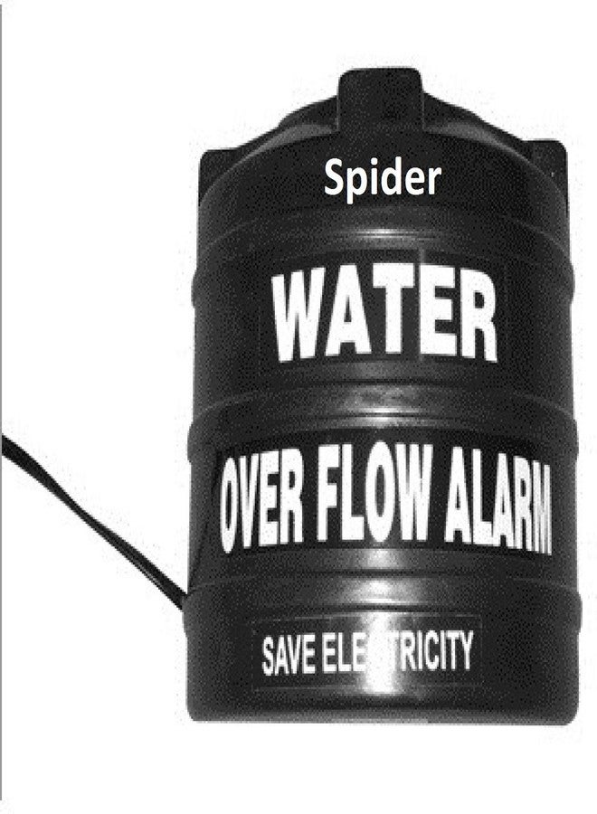 سبايدر جهاز إنذار موسيقي لتنبيه فيضان خزان المياه (توفير الكهرباء والمياه) - Image 1